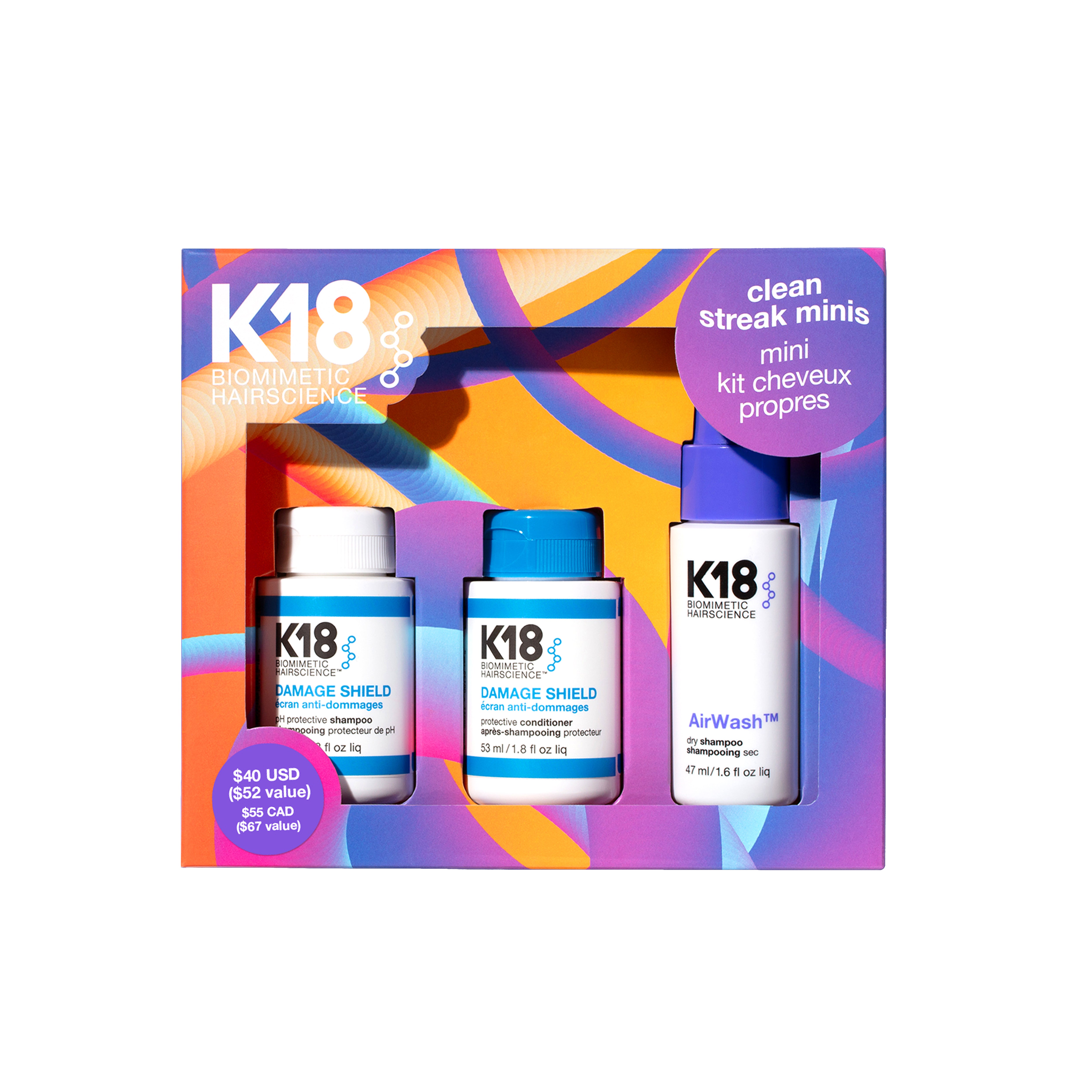 K18 Clean Streaks Mini Set – Trua Clinic